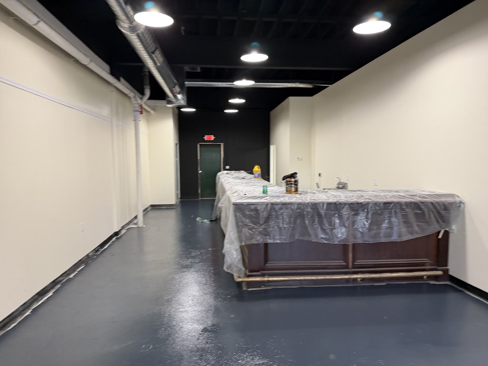 Commercial space cleaned and ready for business